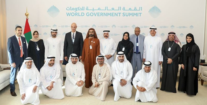 محمد بن راشد يلتقي الشركاء الاستراتيجيين لمنصة "مدرسة" من مؤسسات عالمية وهيئات محلية ودولية